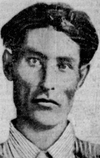 Mugshot of Frank Aguilar who denied the murders. He does confess before his execution, but even this may have been fabricated or coerced.