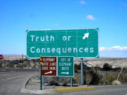 People know the small town of Truth or Consequences as the "Mecca of white trash." Photo credit / Legends of America.com