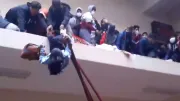 Shocking! Bolivian Students Fall From Balcony Hitting Concrete